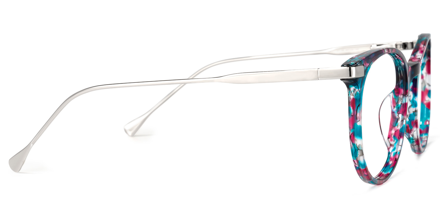 Lenid Round Floral Glasses2