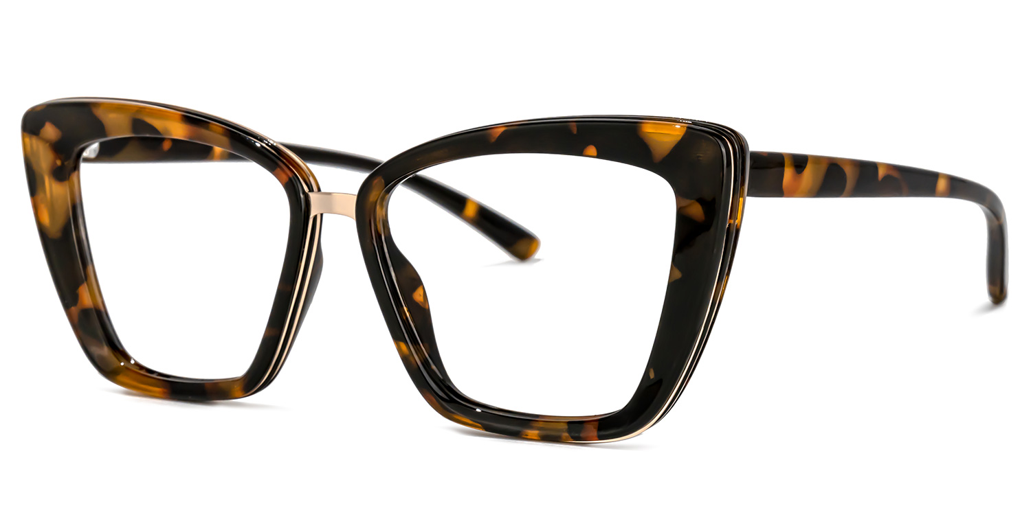 ZEELOOL Shelonda Cateye Tortoise Glasses
