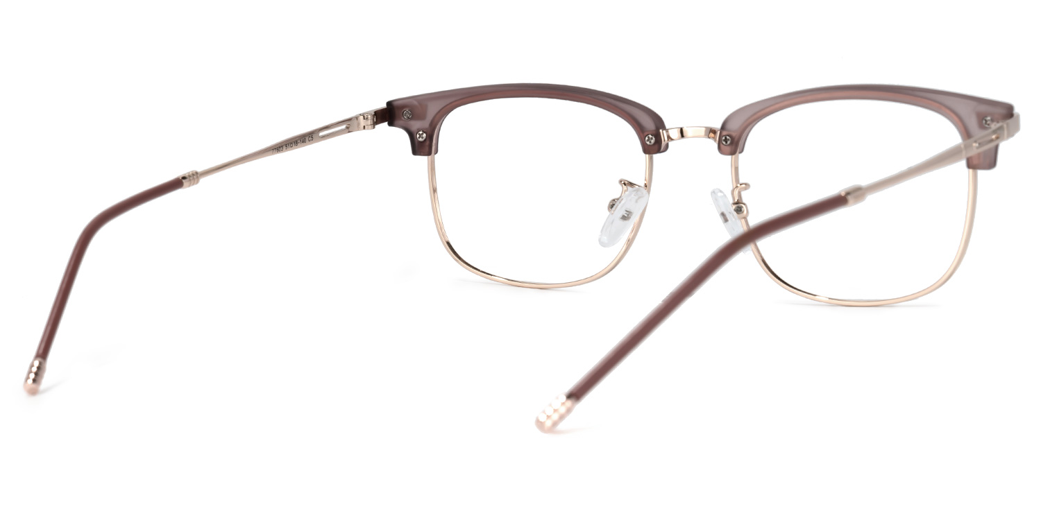 Mannella Browline Tawny Glasses3