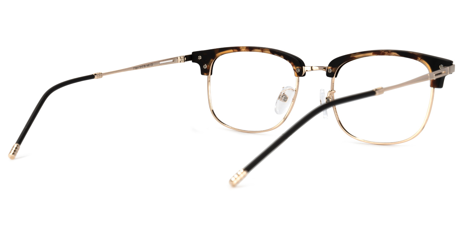 Mannella Browline Floral Glasses3
