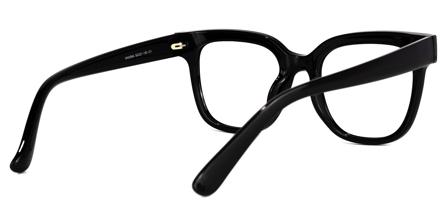 Oquendo Square Black Glasses3