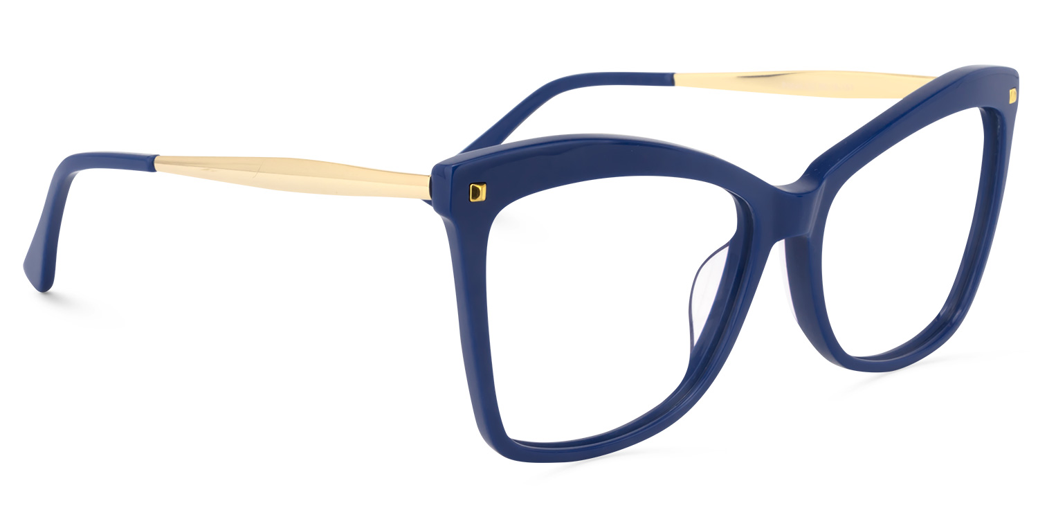 Isaebella Butterfly Blue Glasses12