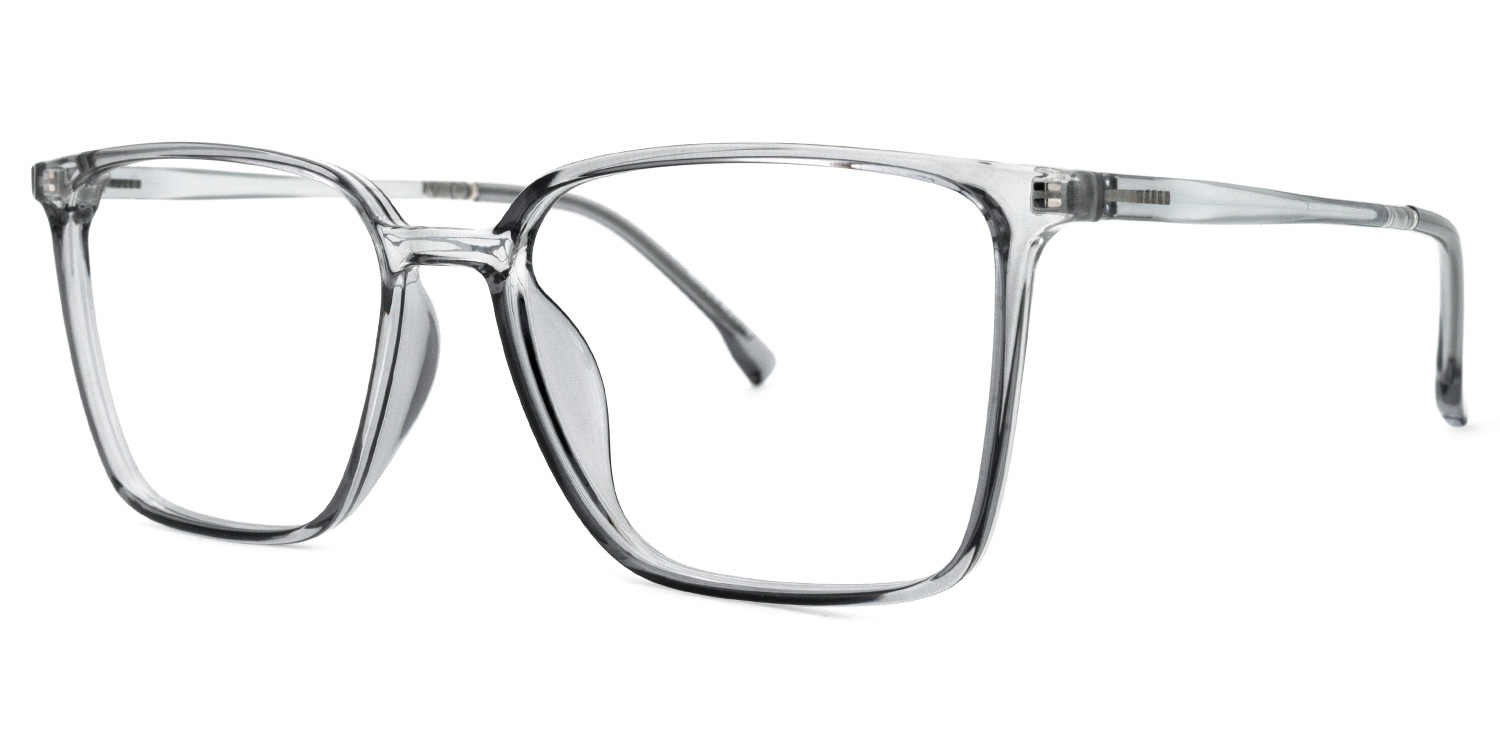 ZEELOOL Raytina Square Gray Glasses