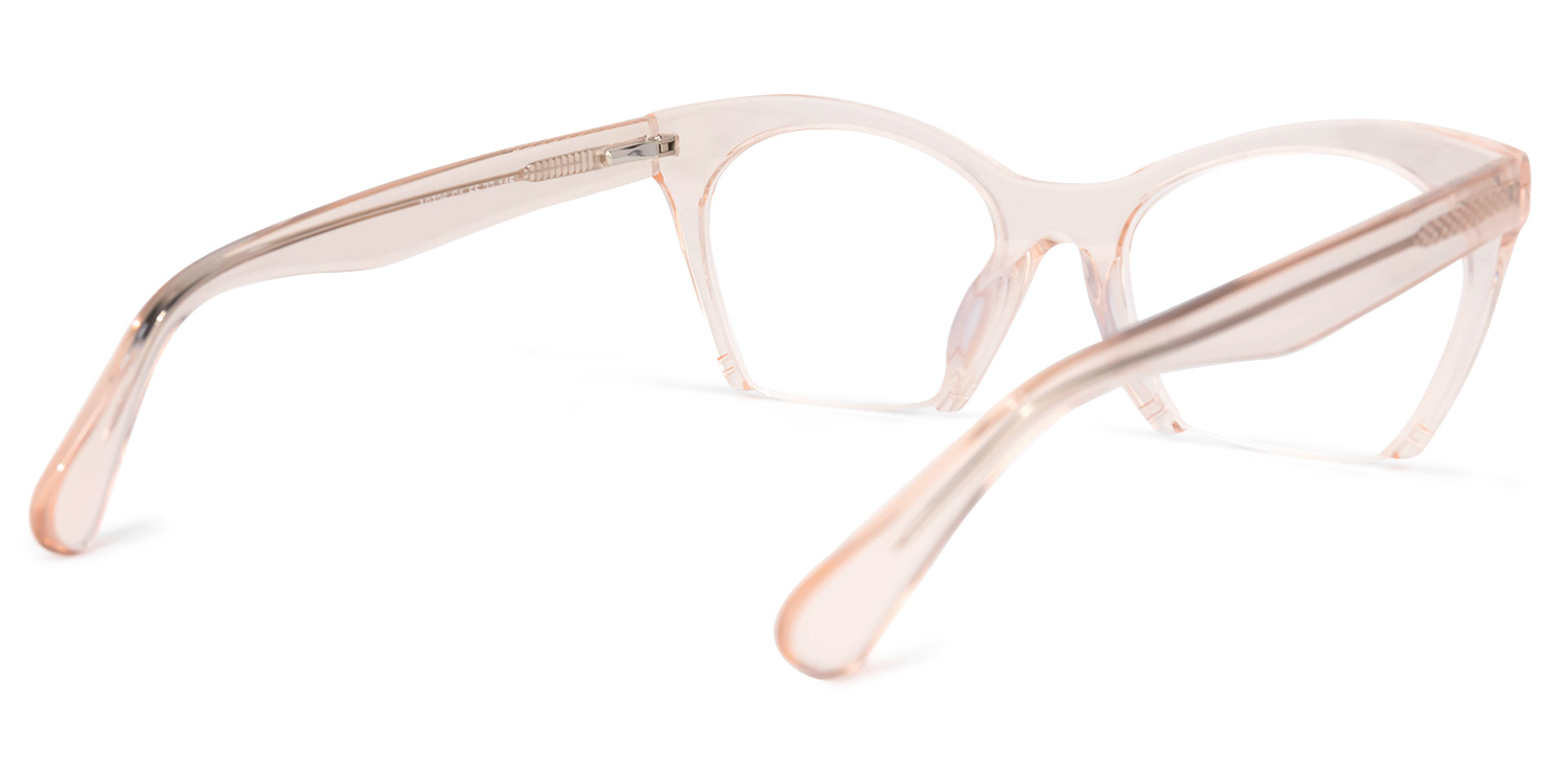 Christine Cat Eye Orange Glasses4
