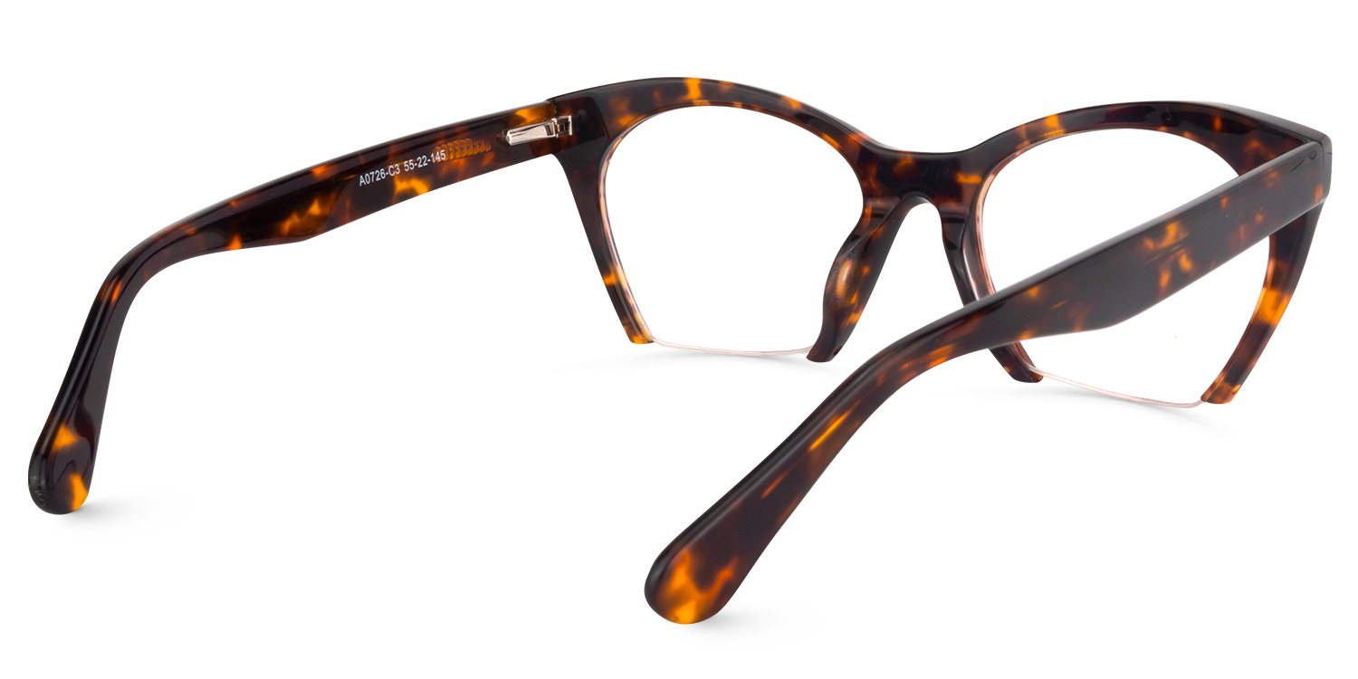Christine Cat Eye Tortoise Glasses4