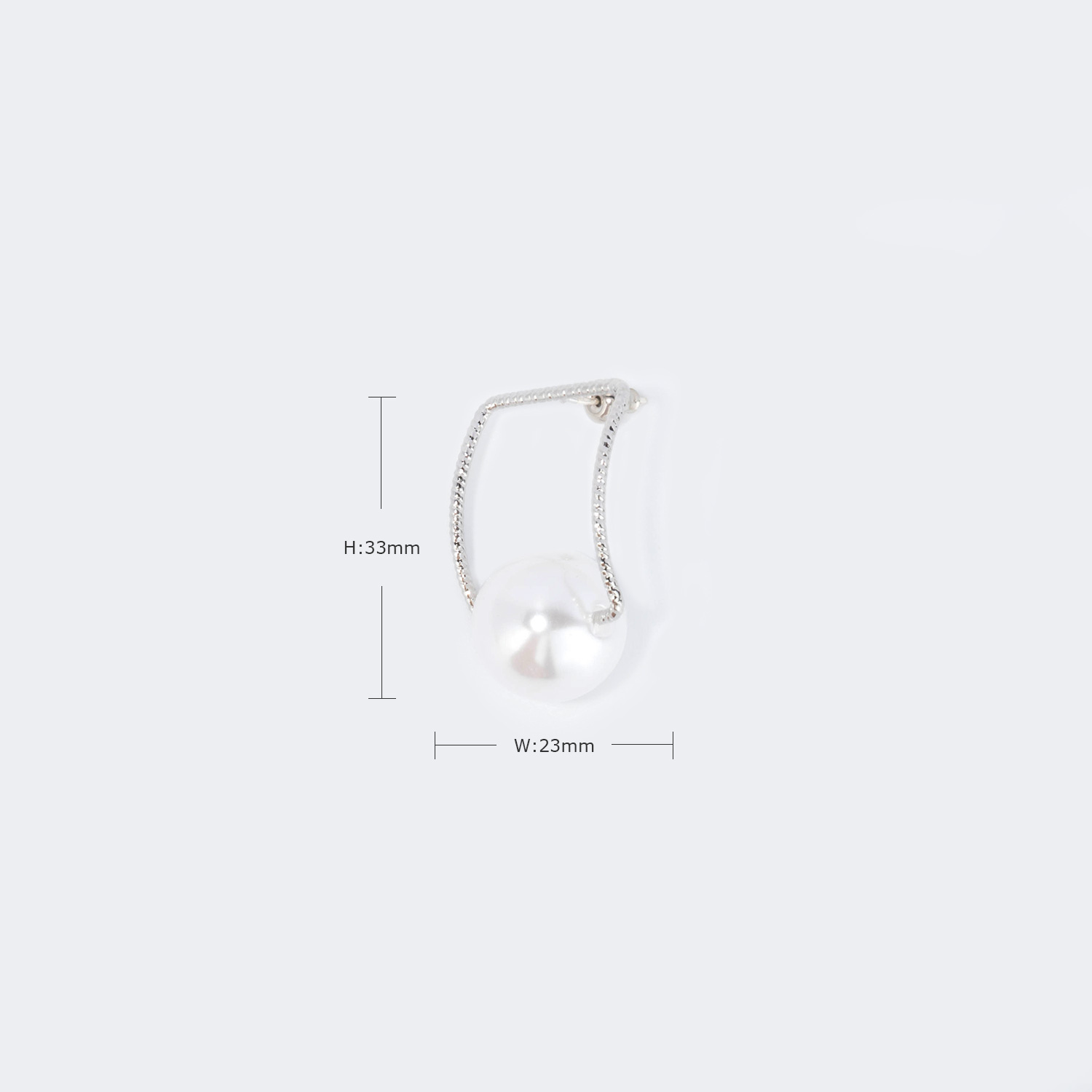 Stylish Geometric Pearl Earrings3