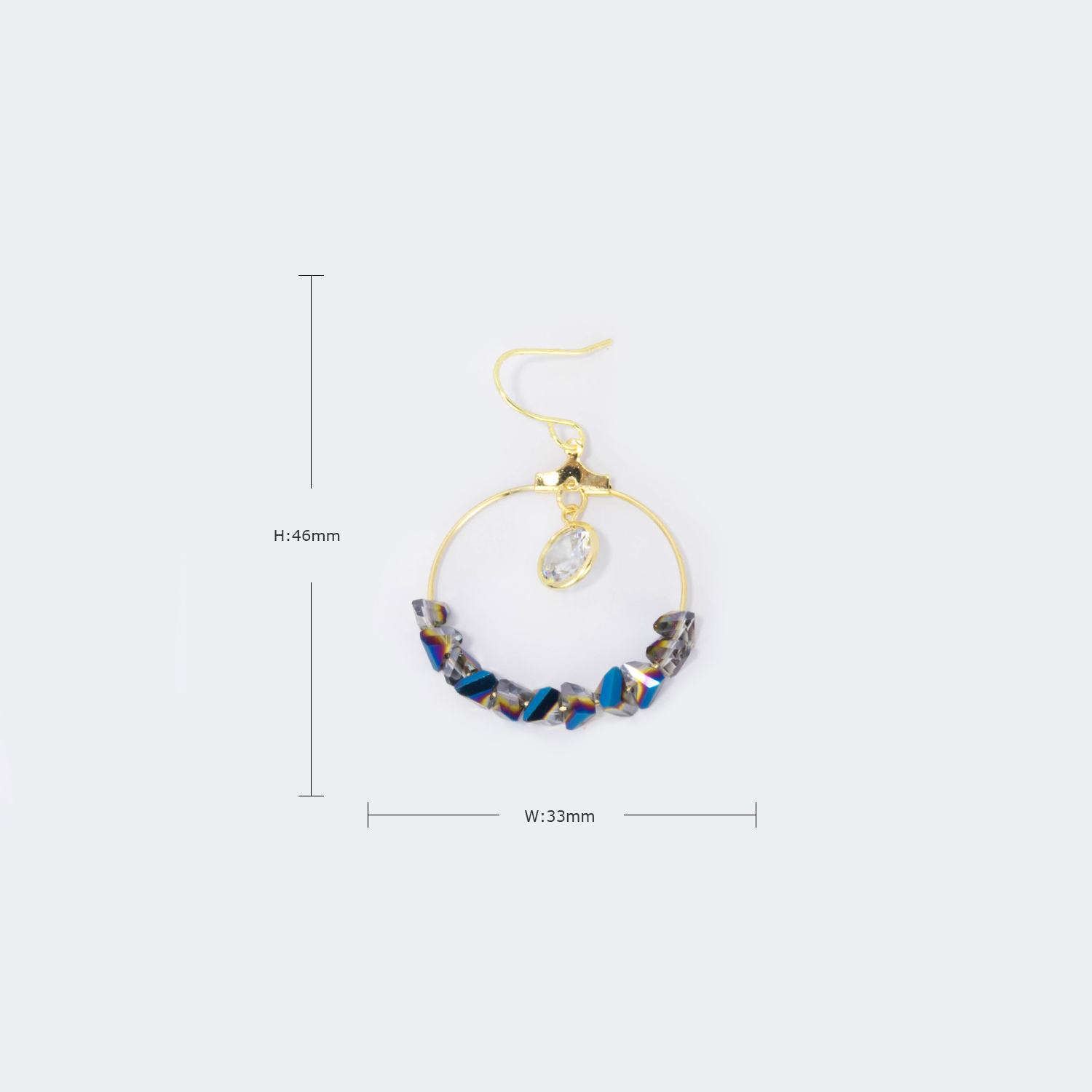 Stylish Sparkling Beaded Earrings3