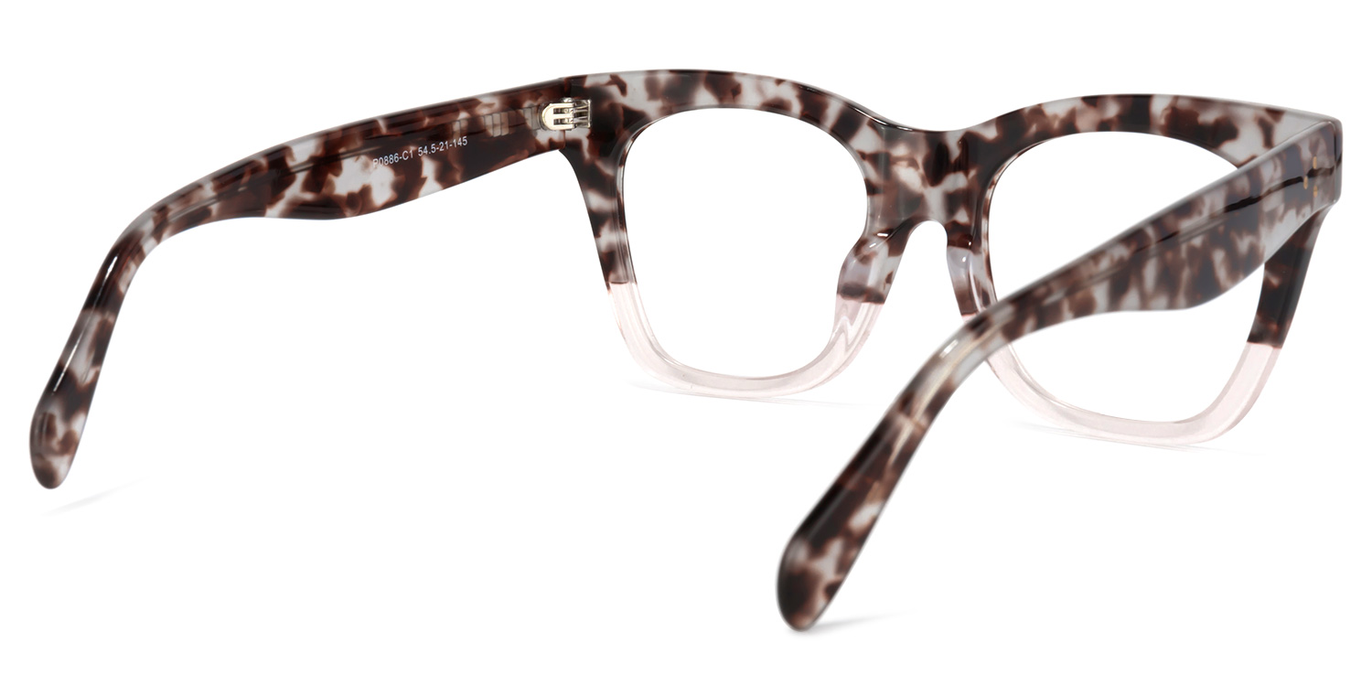 Tandy Rectangle Light-Tortoise Glasses4