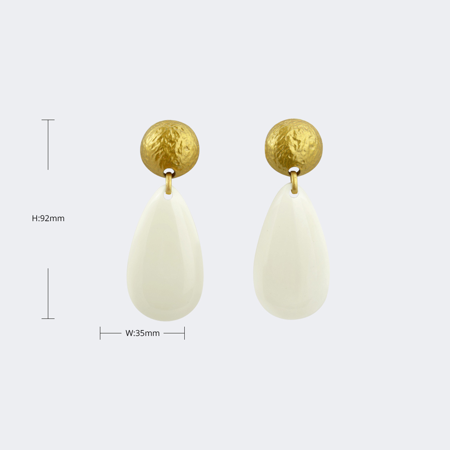 Stylish Oversized Ice-Cream Earrings3