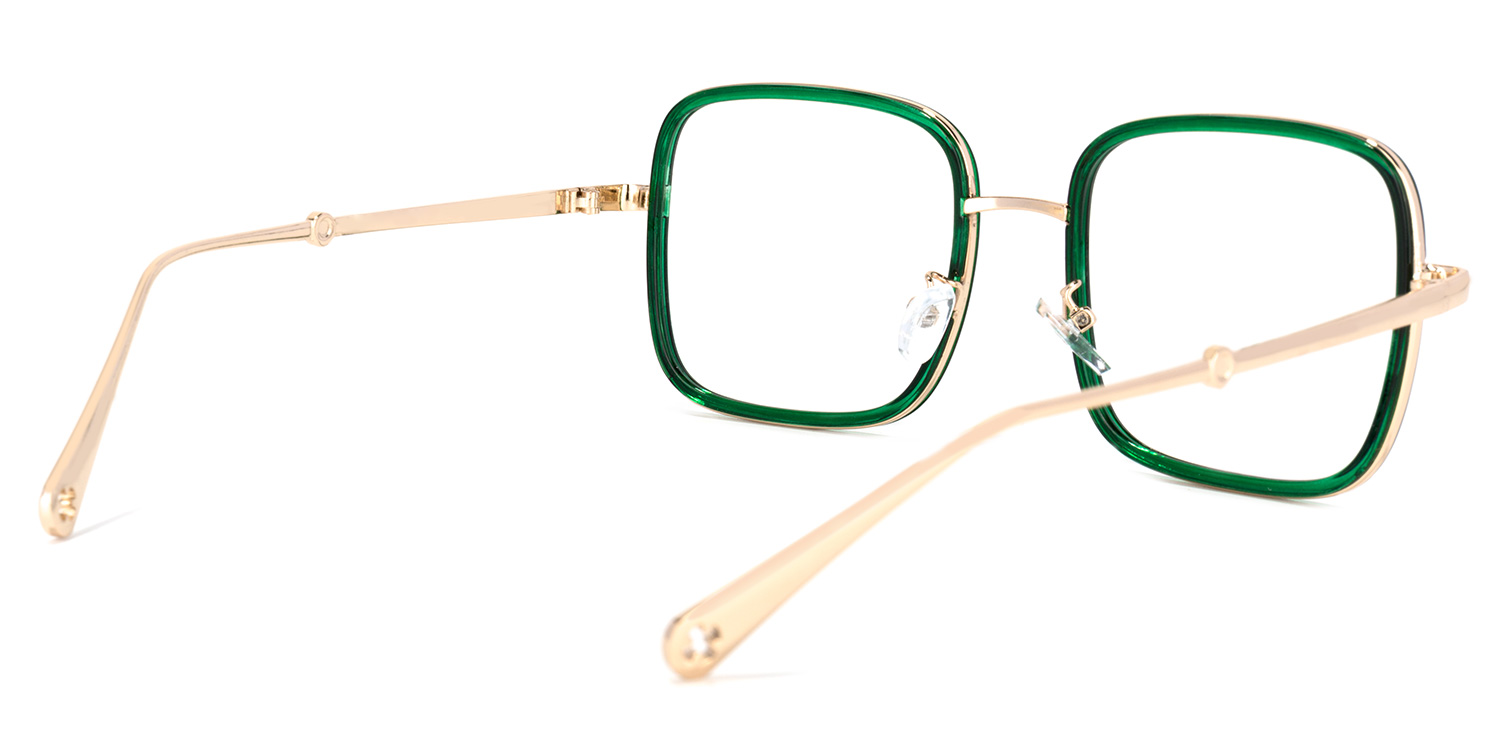 Ozzy Square Green Glasses4