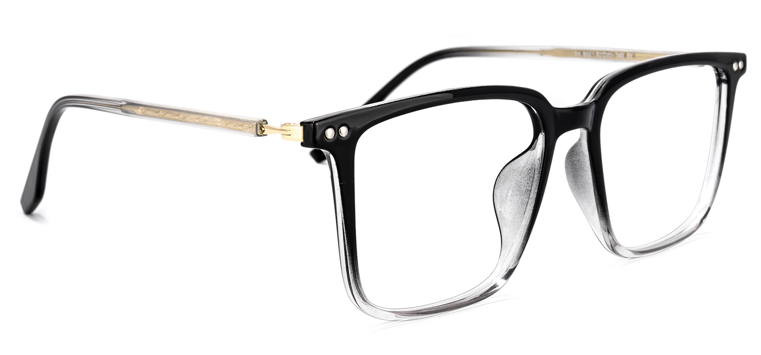 Tobias Square Black Glasses2