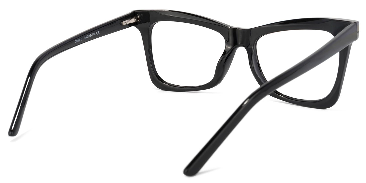 Yaritza Butterfly Black Glasses4