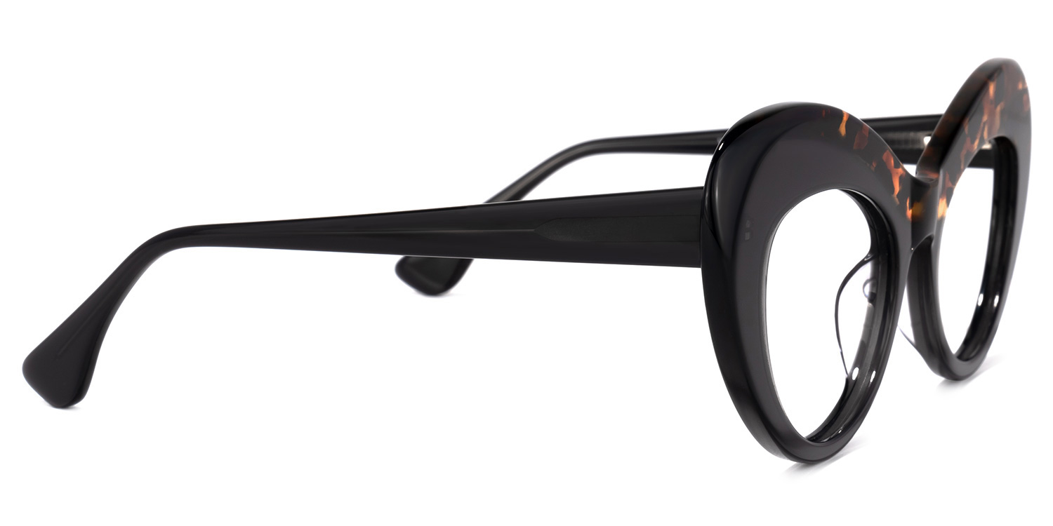 Bellamy Cateye Black-Tortoise Glasses2