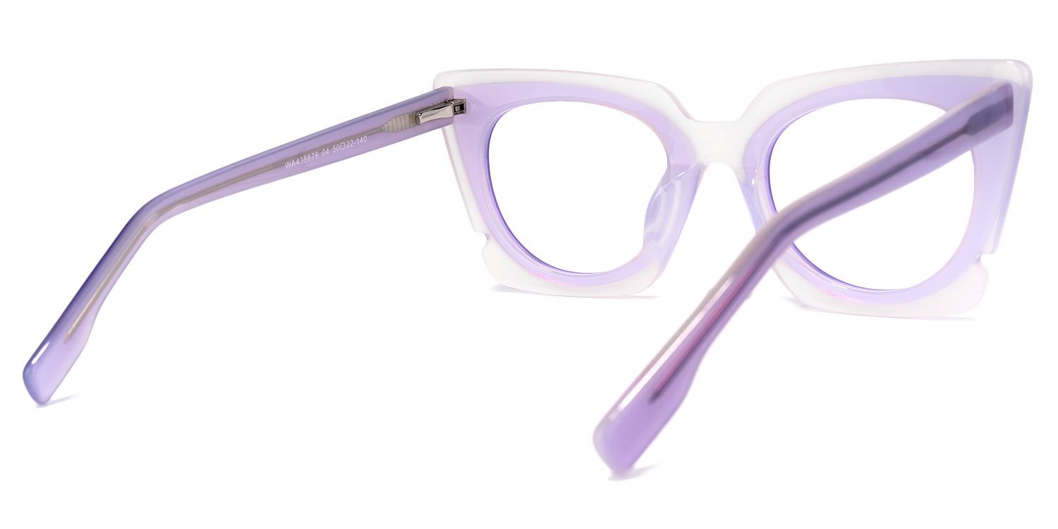 Wingate Cateye Purple Glasses4