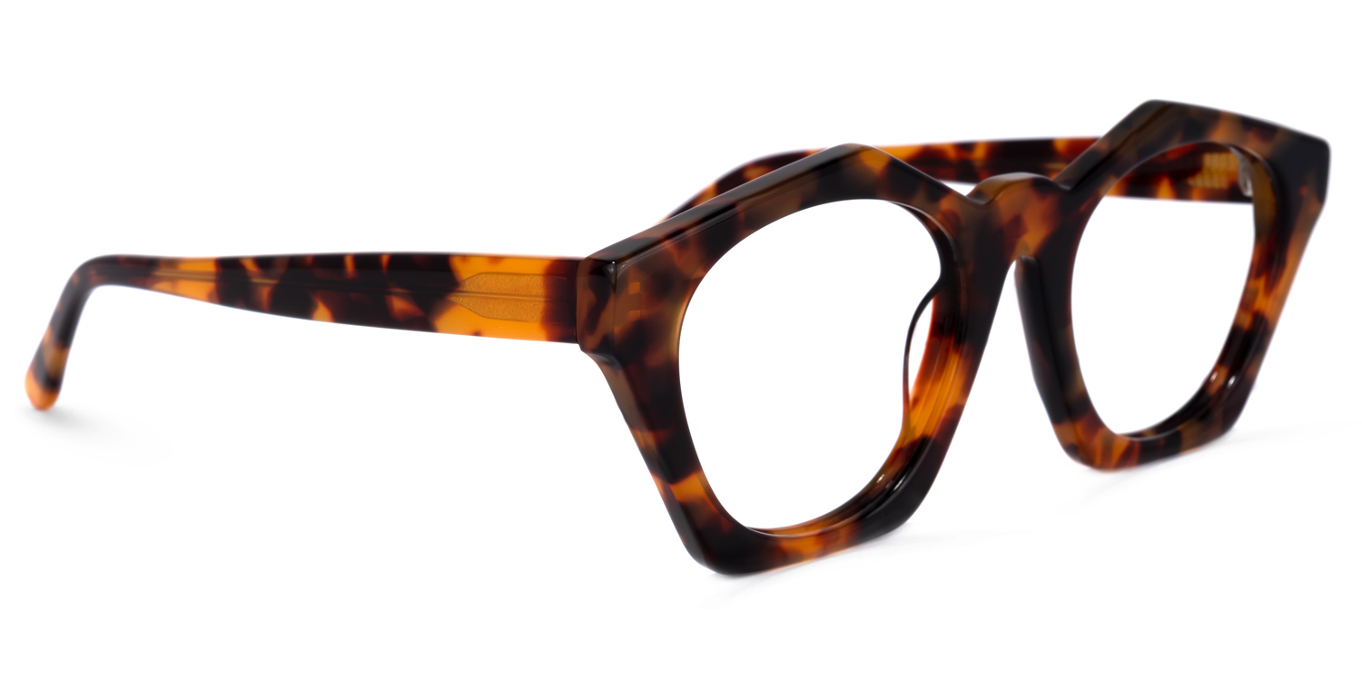 Flores Geometric Tortoise Glasses2