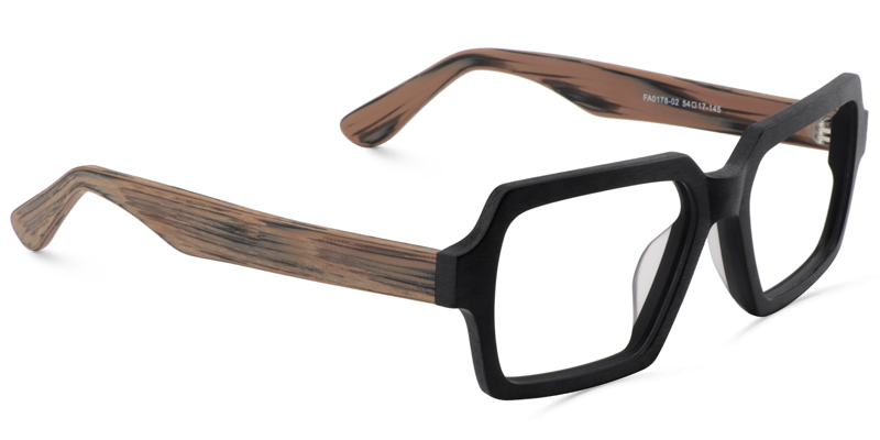 Arthur Geometric Black Glasses3