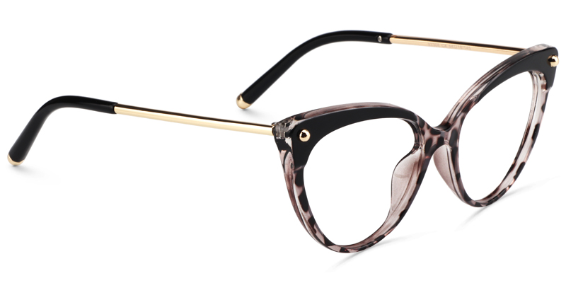 Alivia Cat Eye Black&Tortoise Glasses4