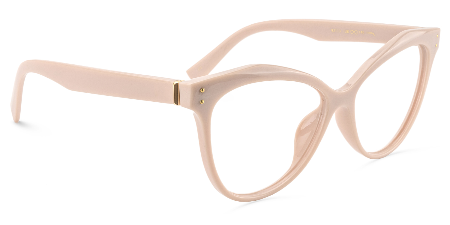 Cateye Pink Glasses | Zeelool Glasses3