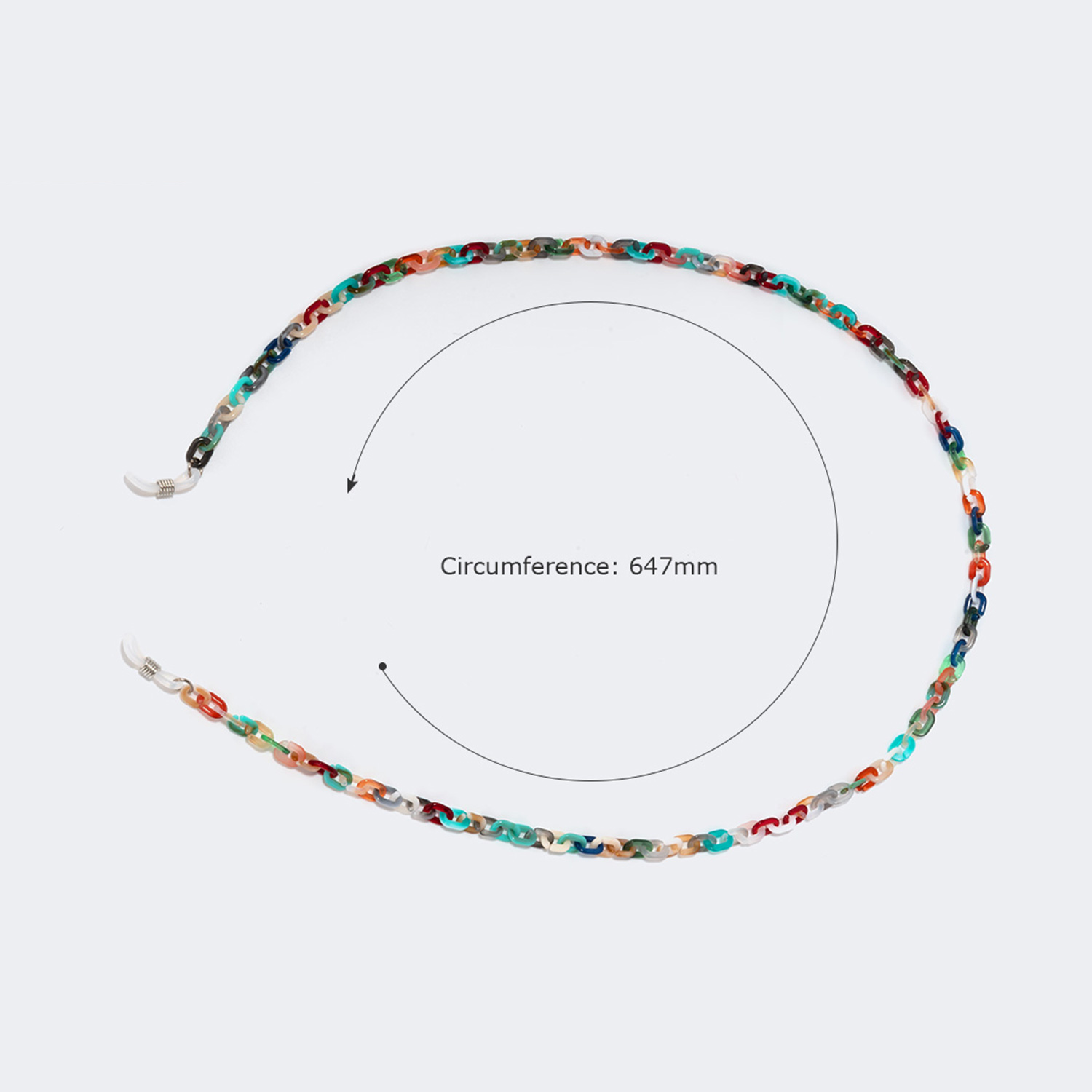 Vintage Multicolor Eyeglasses Chain3
