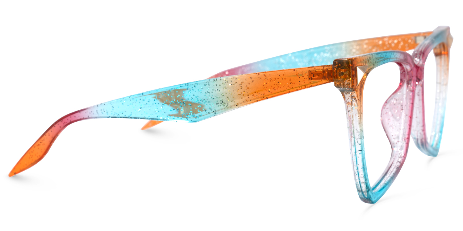 Cicely Geometrical Multicolor Eyeglasses2