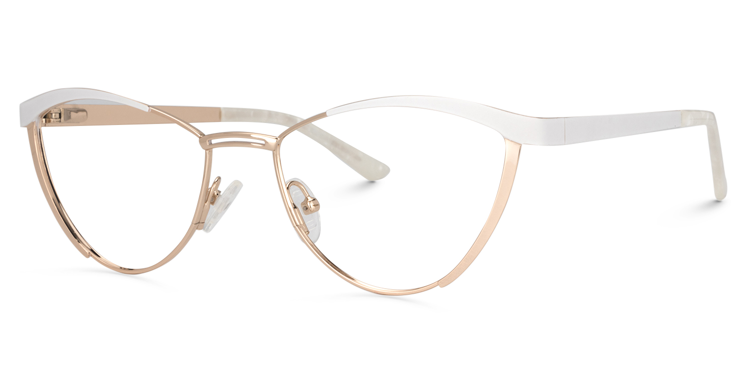 Sydney Cat Eye Gold Glasses3