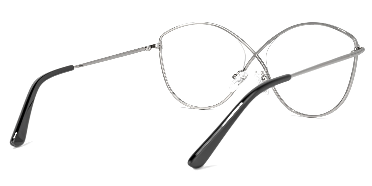 Garcia Geometric Silver Glasses3
