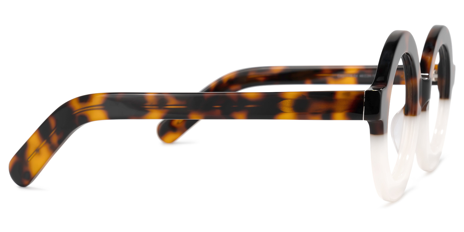 Calhoun Round Two-Tone Glasses2