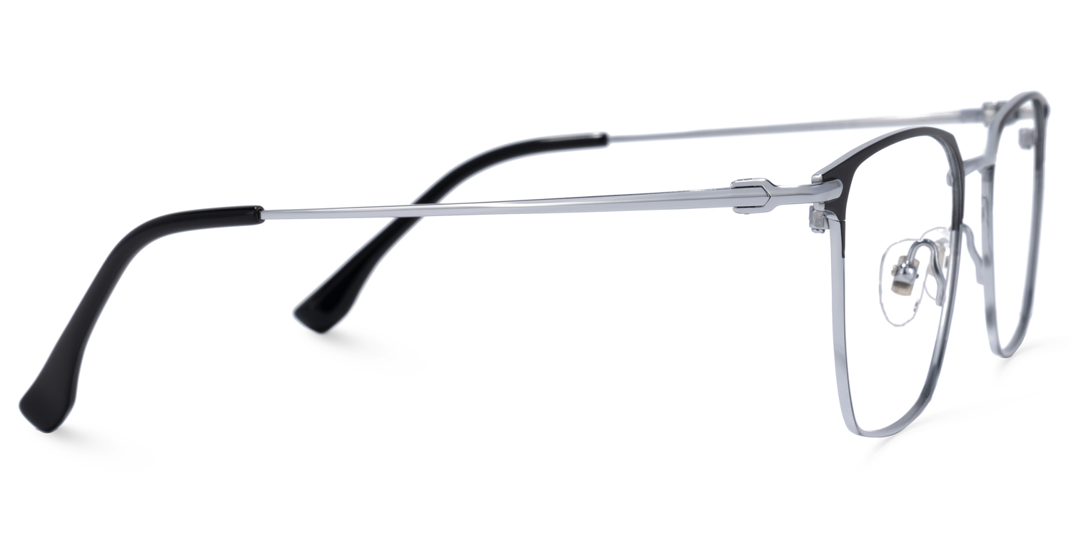 Campos Square Silver Glasses2