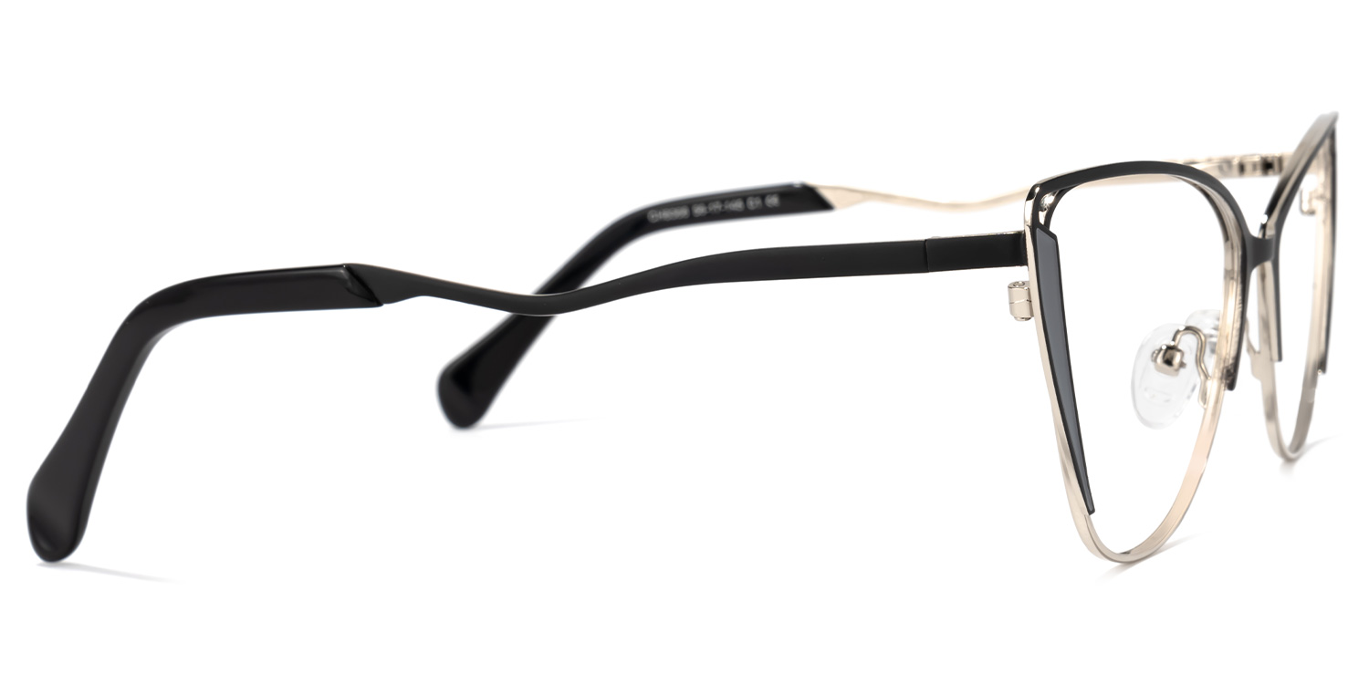 Dodin Cateye Black Glasses2