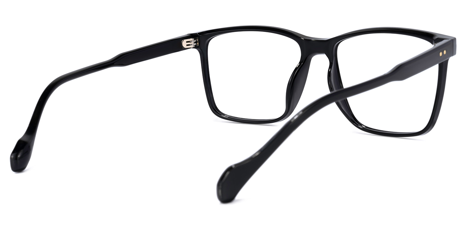 Burgos Square Black Glasses3