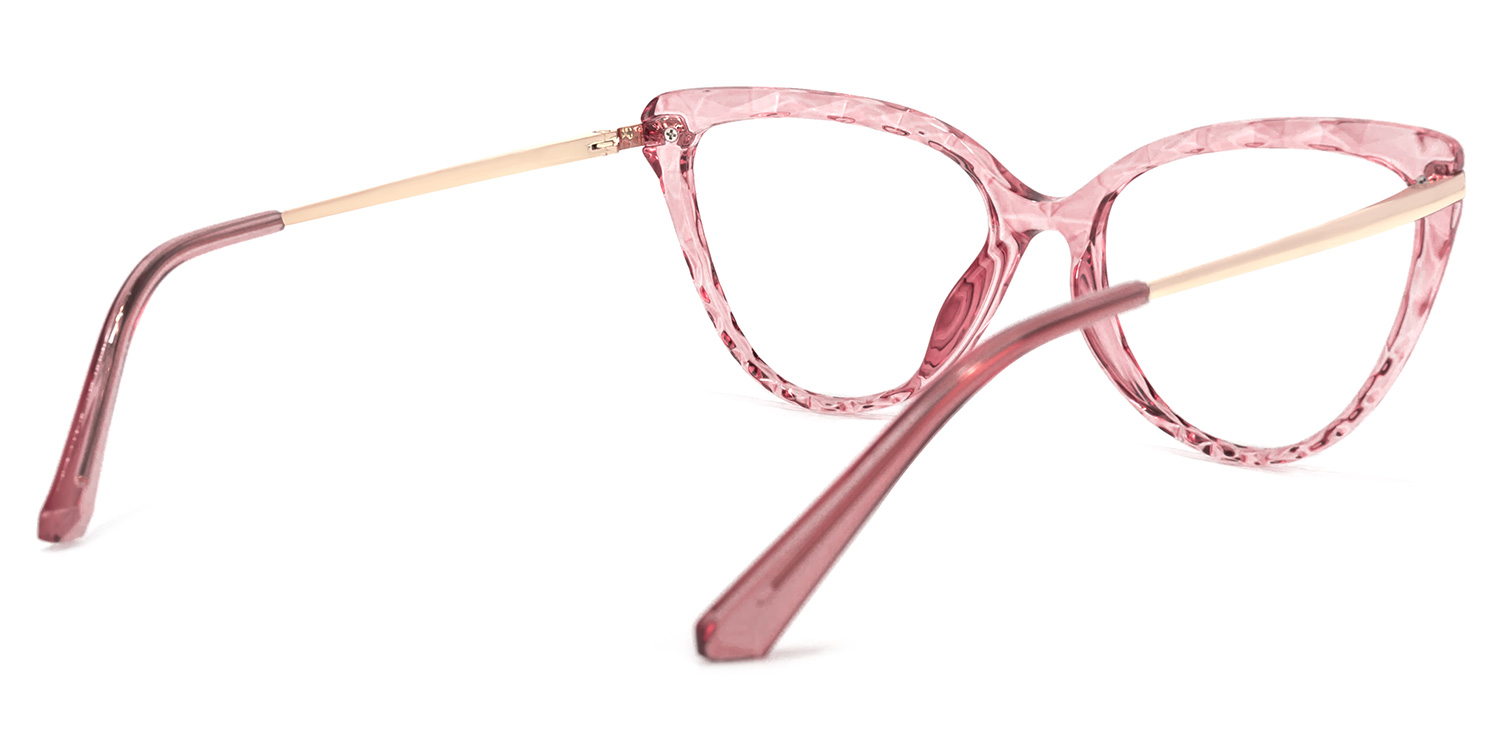 Lucas Cateye Pink Glasses5