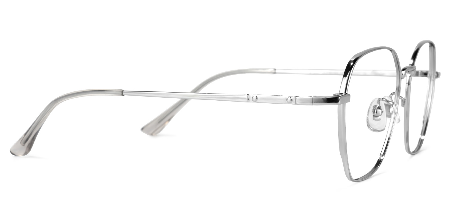 Sindele Square Silver Glasses2