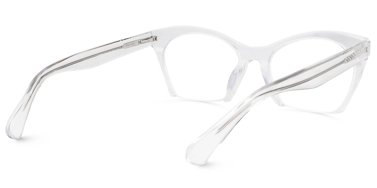 Cat Eye Crystal Glasses | Zeelool Optical4