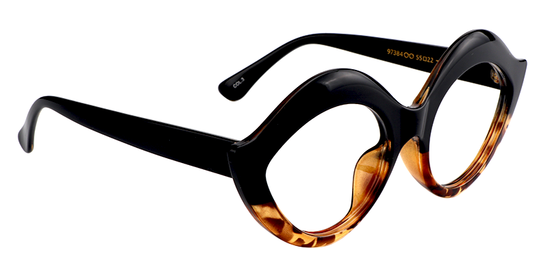 Lida Kiss Mouth Tortoise Glasses3