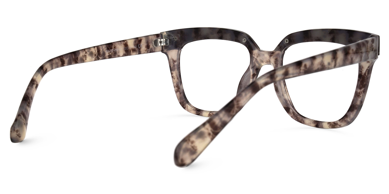 Cecelia Square Floral Glasses3