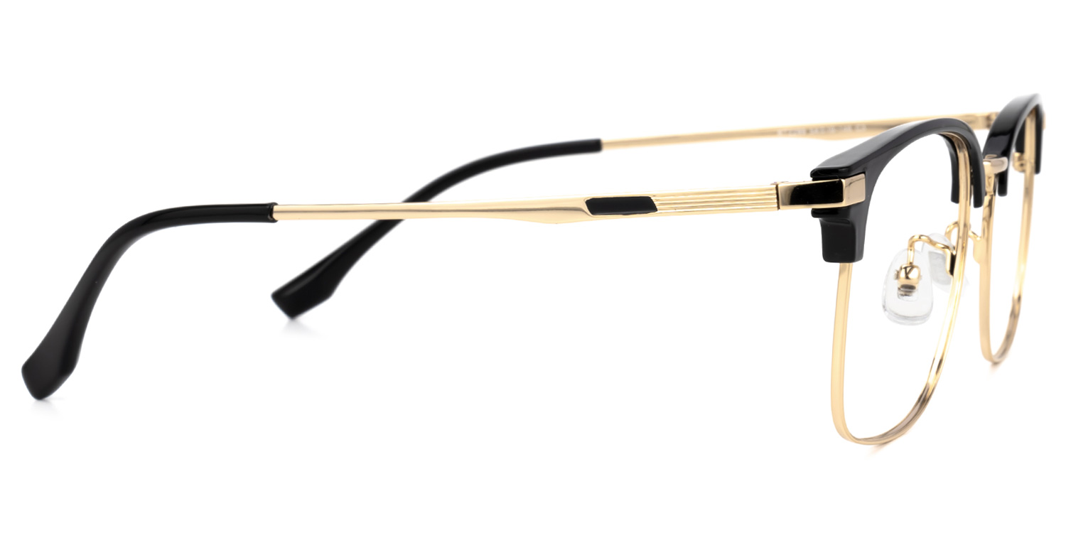 Turkessa Browline Gold Glasses3