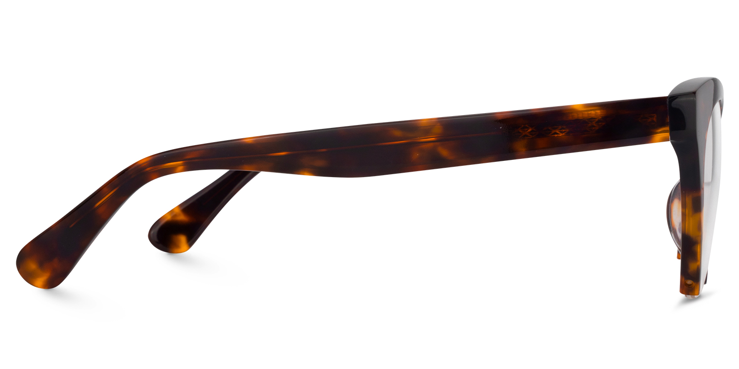 Christine Cat Eye Tortoise Glasses3