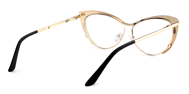 Ellen Cateye Black Glasses6