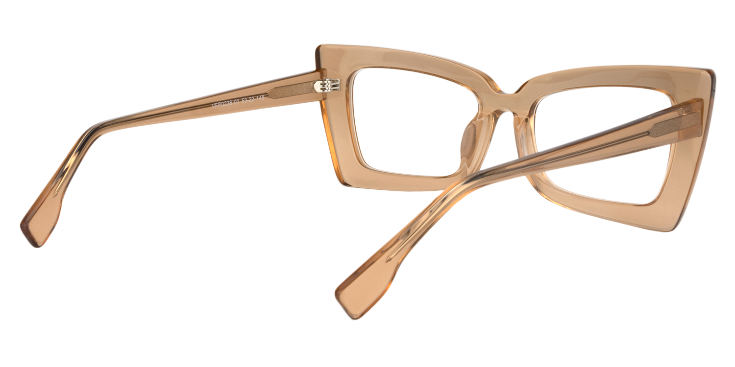 Newell Rectangle Brown Glasses6