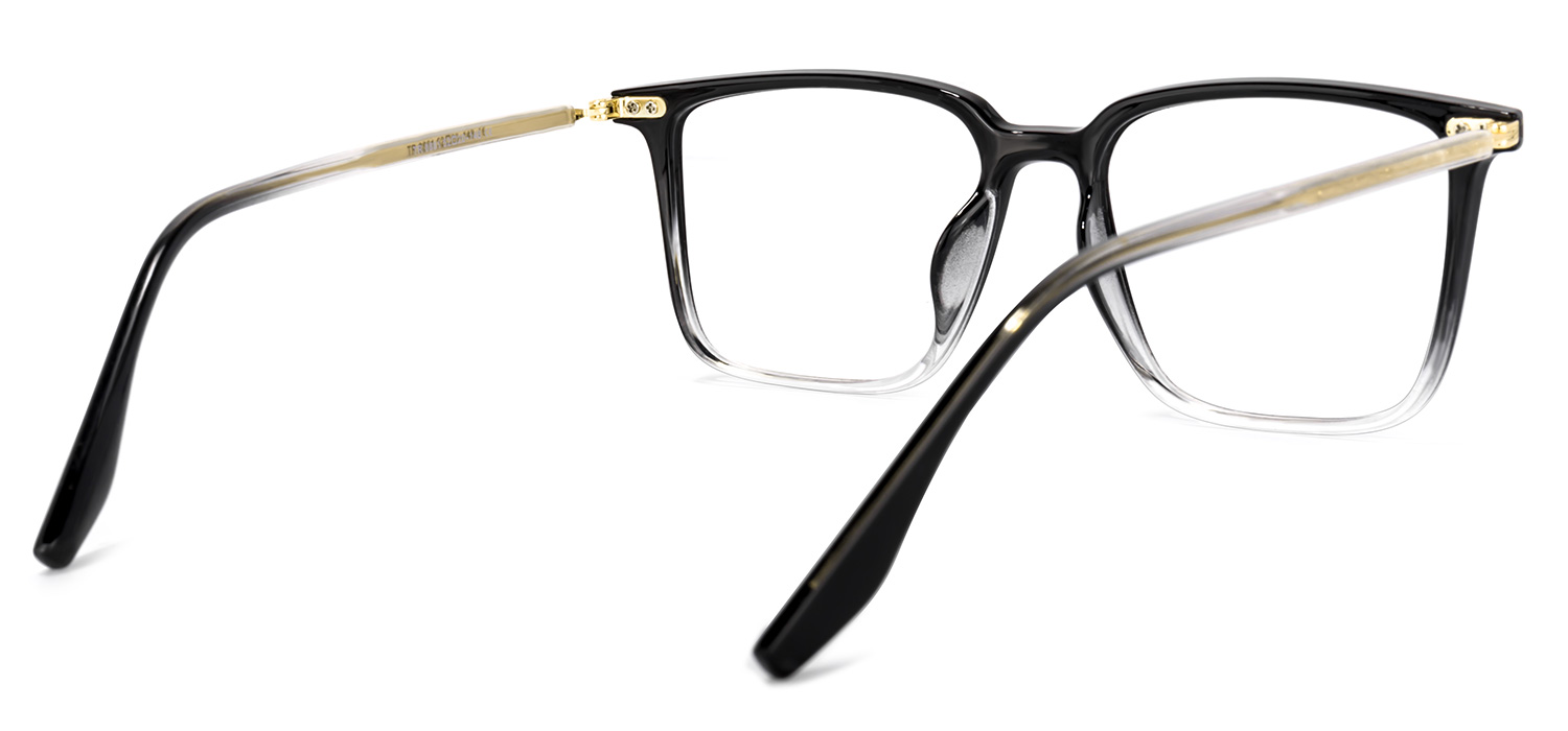 Tobias Square Black Glasses4