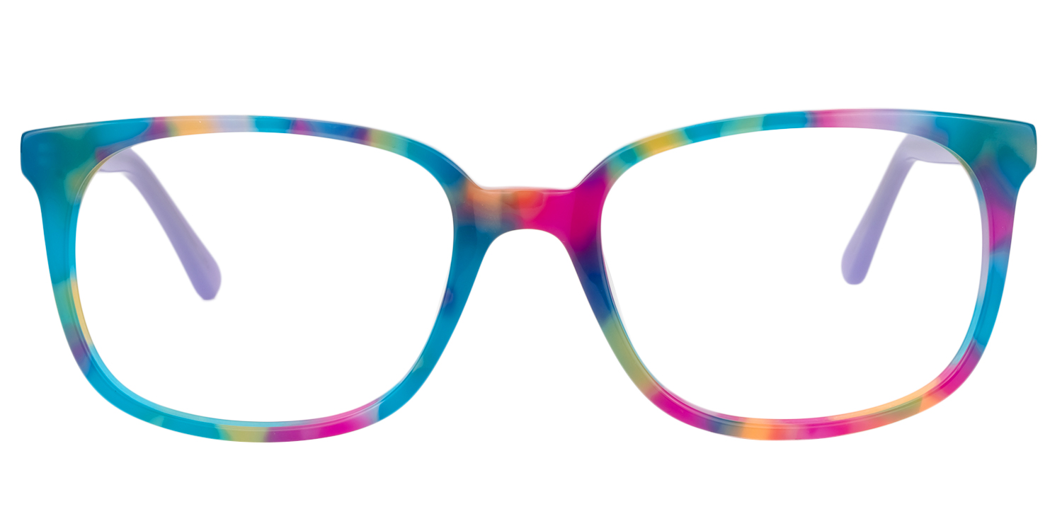 Rectangle Blue Glasses | Zeelool Glasses0
