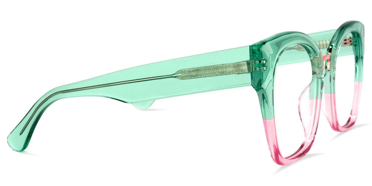 Denis Cat Eye Pink Glasses3