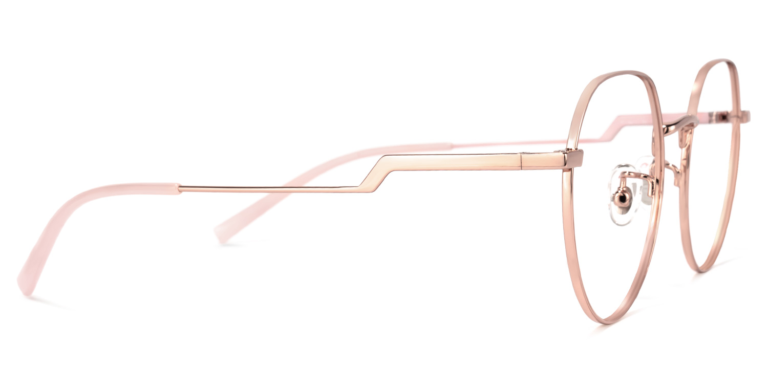 Tiffany Round Pink Glasses3