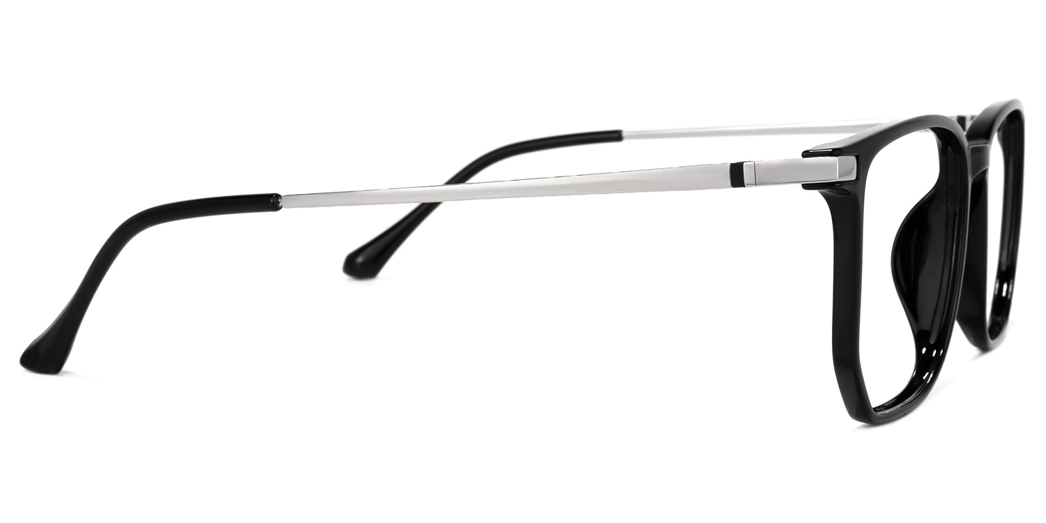 Fezell Sqaure Black Glasses3