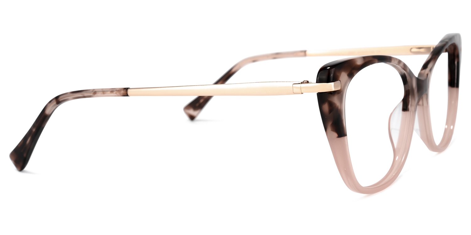 Posey Cateye Two-Tone Glasses3