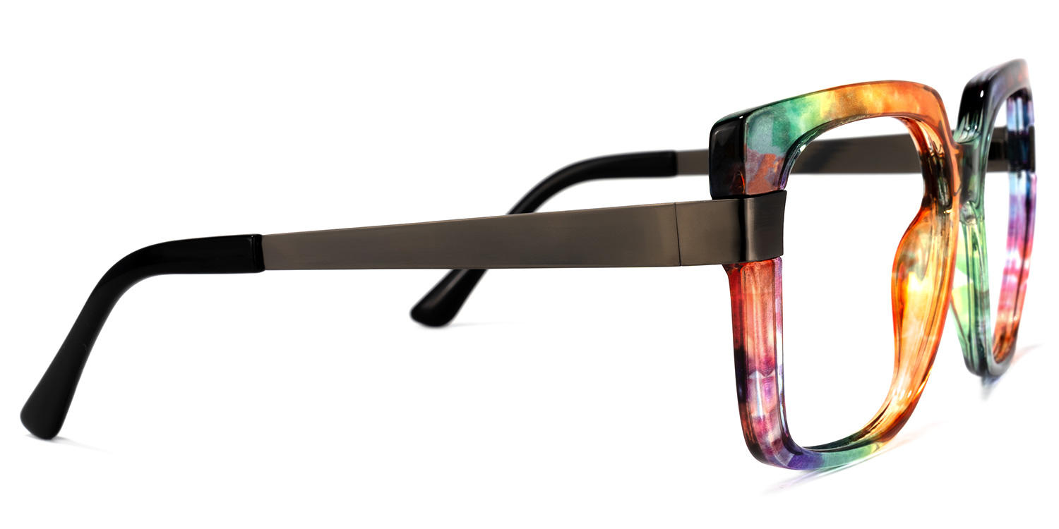 Yaida Square Multicolor Glasses2