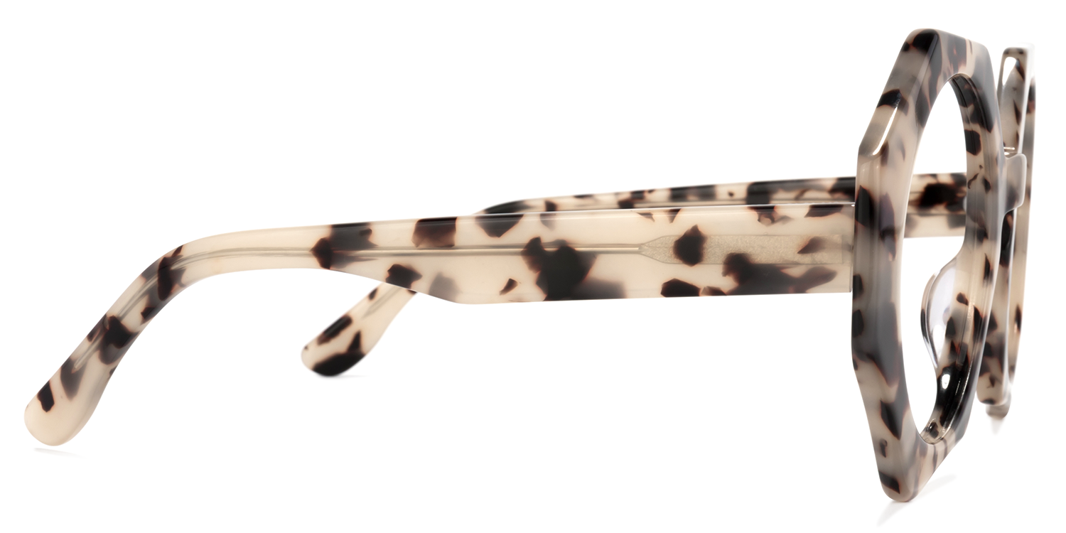 Hugh Geometric Light-Tortoise Glasses3