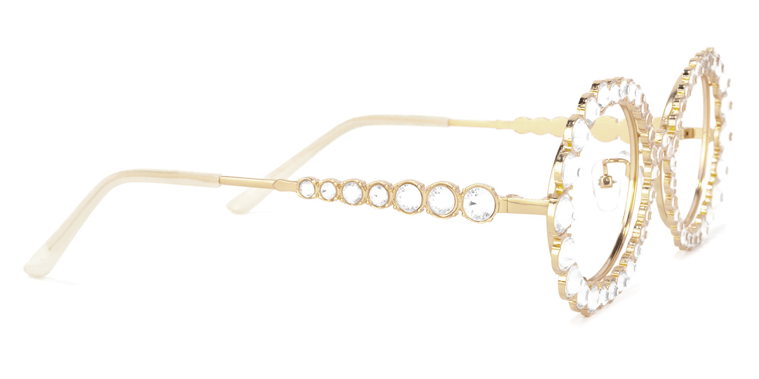 Luheiden Oval Gold Glasses3