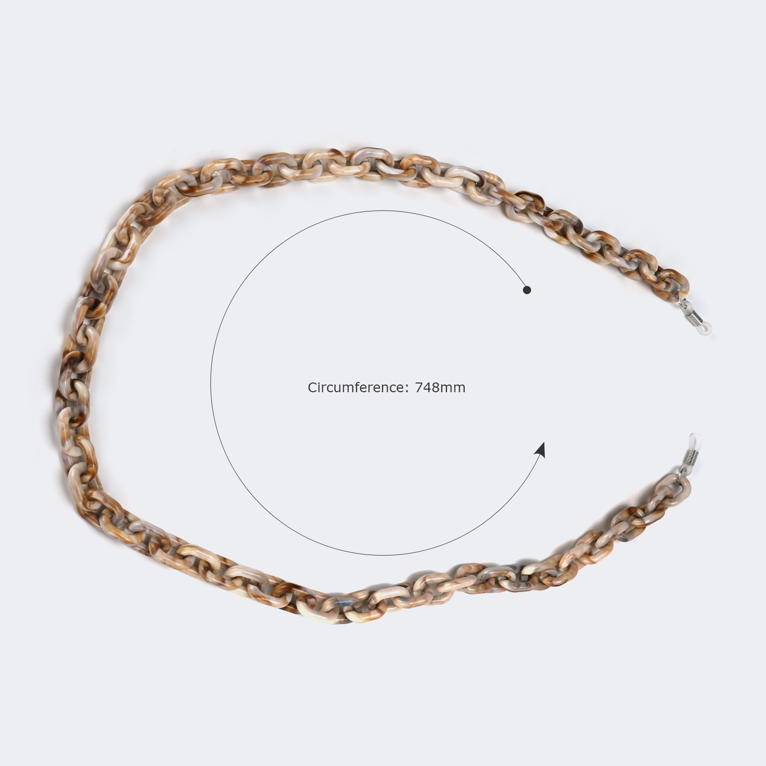 Vintage Aleck O resin anti-skid Eyeglasses Chains3