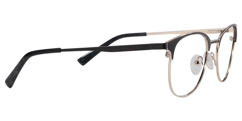 Laurinda Browline Black Glasses4